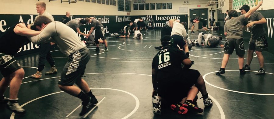 Boys varsity wrestling is looking for success after a key rebuilding year