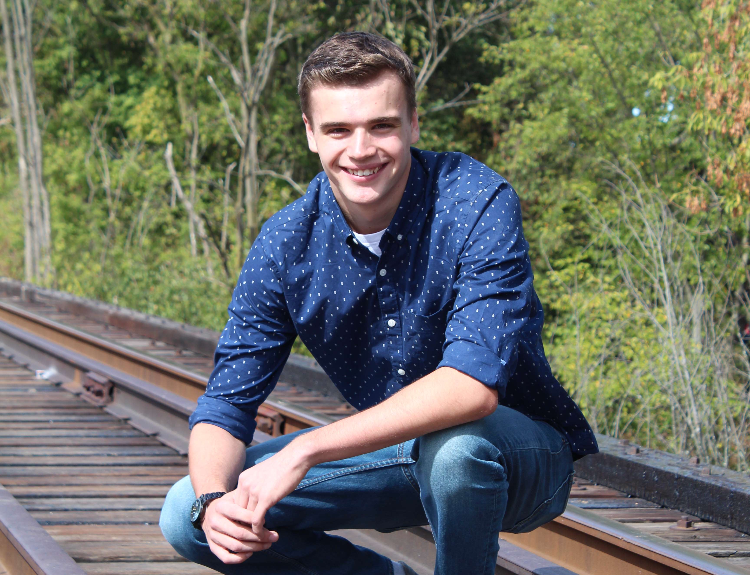Senior Josh Bacon prepares for his future as a Marine