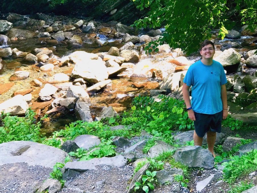 Ryan Snyder guides the GSA club by balancing activism and comfort