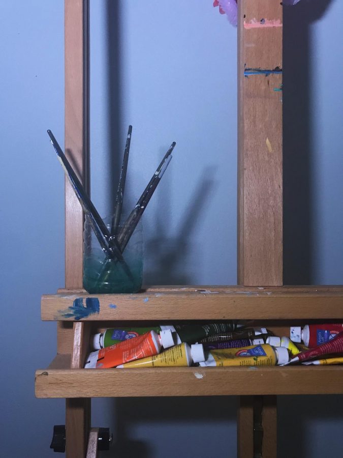 A documented conversation with my paint brushes