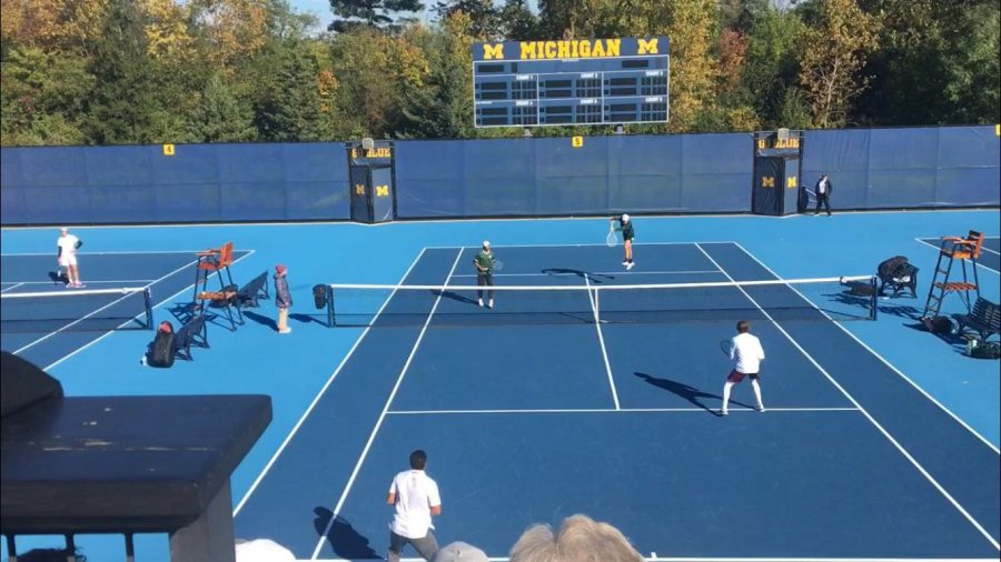 Boys varsity tennis completes season with sixth place finish at the State Championships