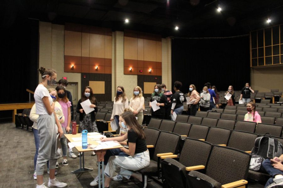 Fall Play Auditions: Photo Gallery