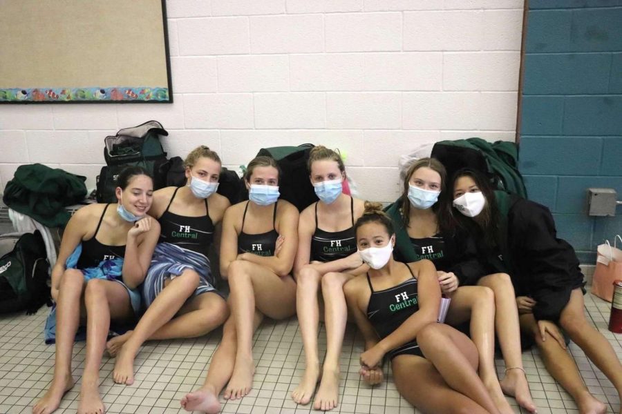 Girls swim and dive defeats Byron Center 91-88