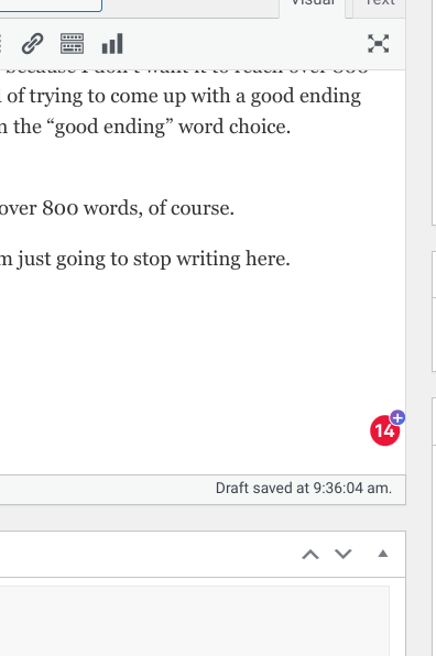 The pretty extreme amount of words I spelled wrong in this column before editing it.
