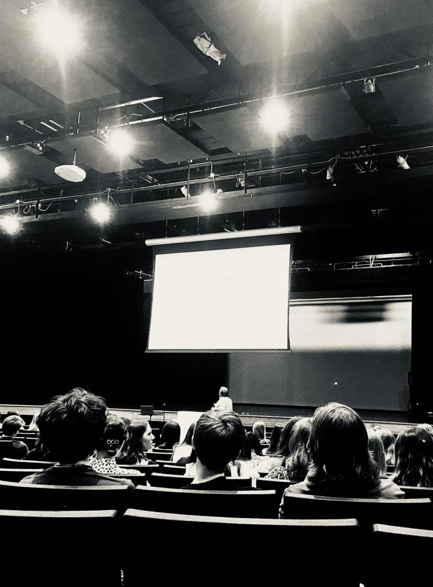 The student body is capable of awareness and attentiveness, just like this here assembly. 