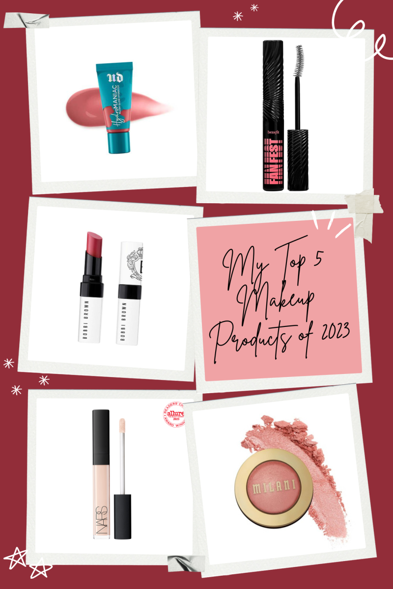 A picture of my favorite products of 2023, with things I never would've tried before